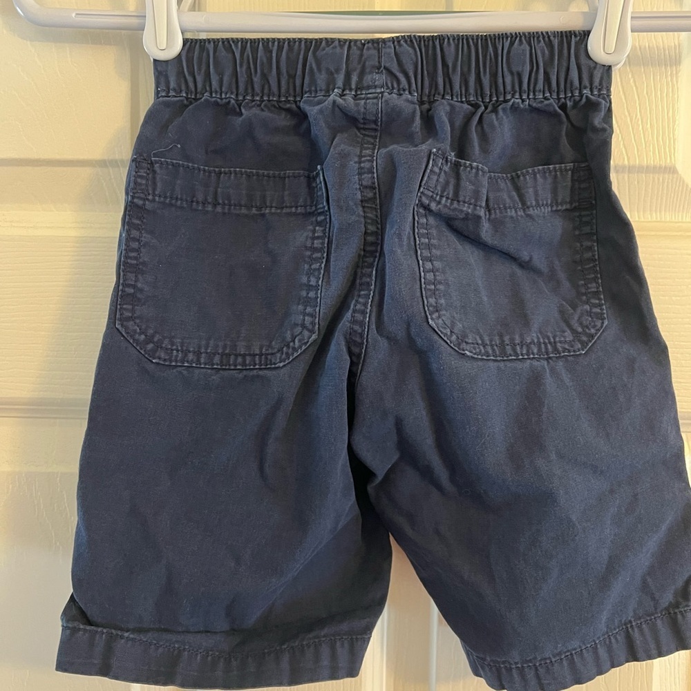 Navy Blue Kids Shorts